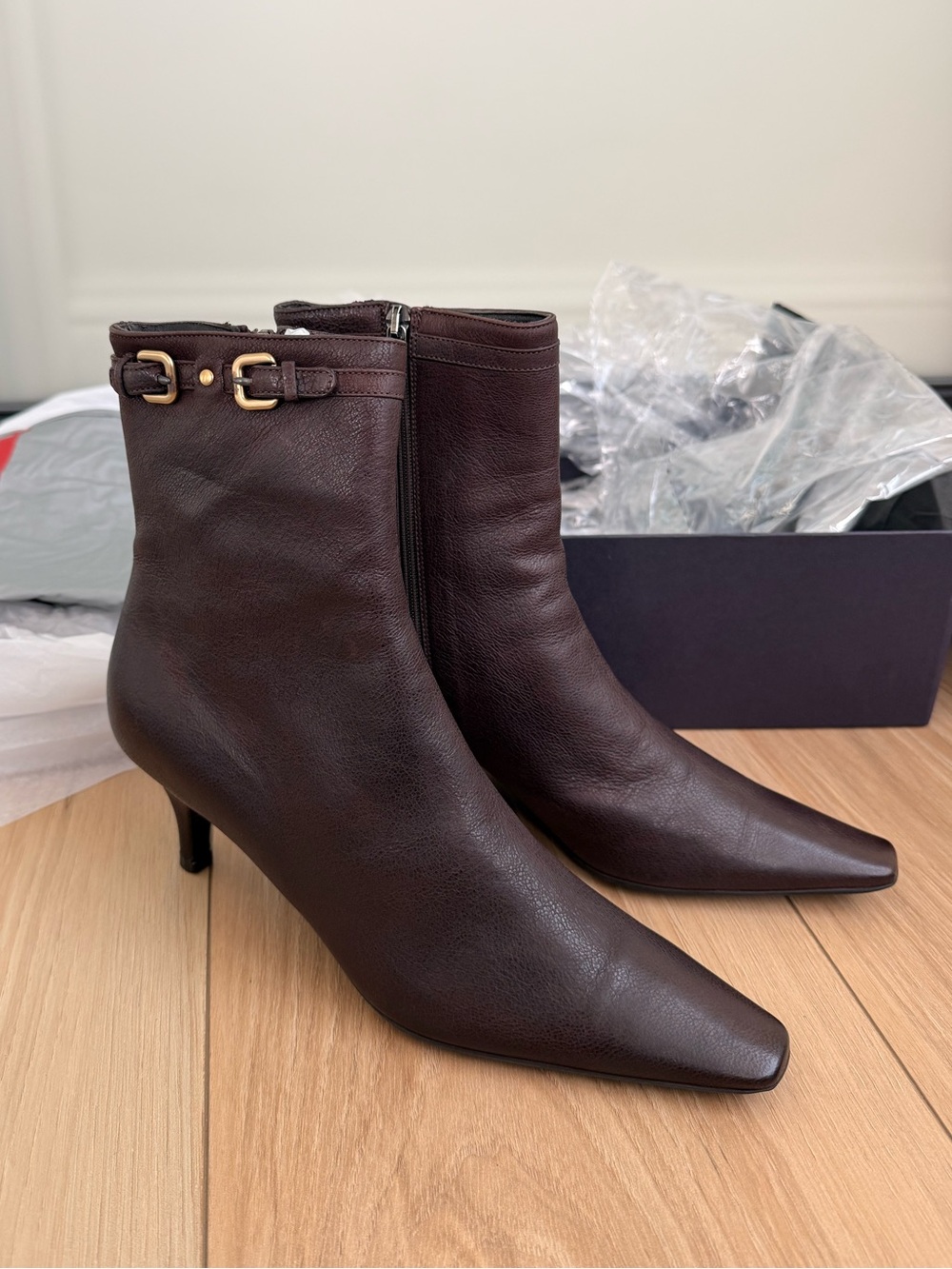Y2K Prada boots